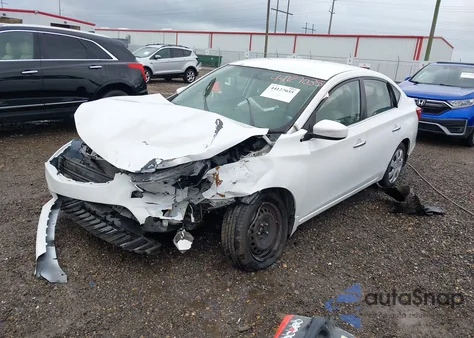 2016 Nissan Sentra S from USA, damaged, VIN 3N1AB7AP6GY250977